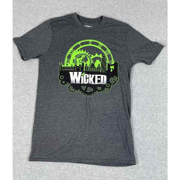 Wicked Shirt Men's M Gray King of Oz Broadway Musical Play - Picture 1 of 5